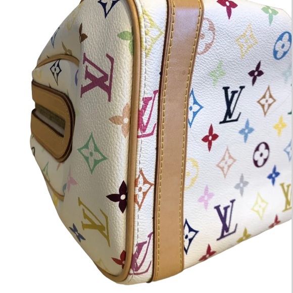 Louis Vuitton Limited Edition# Priscilla Multicolore Hand Bag Authentic - Picture 5 of 7